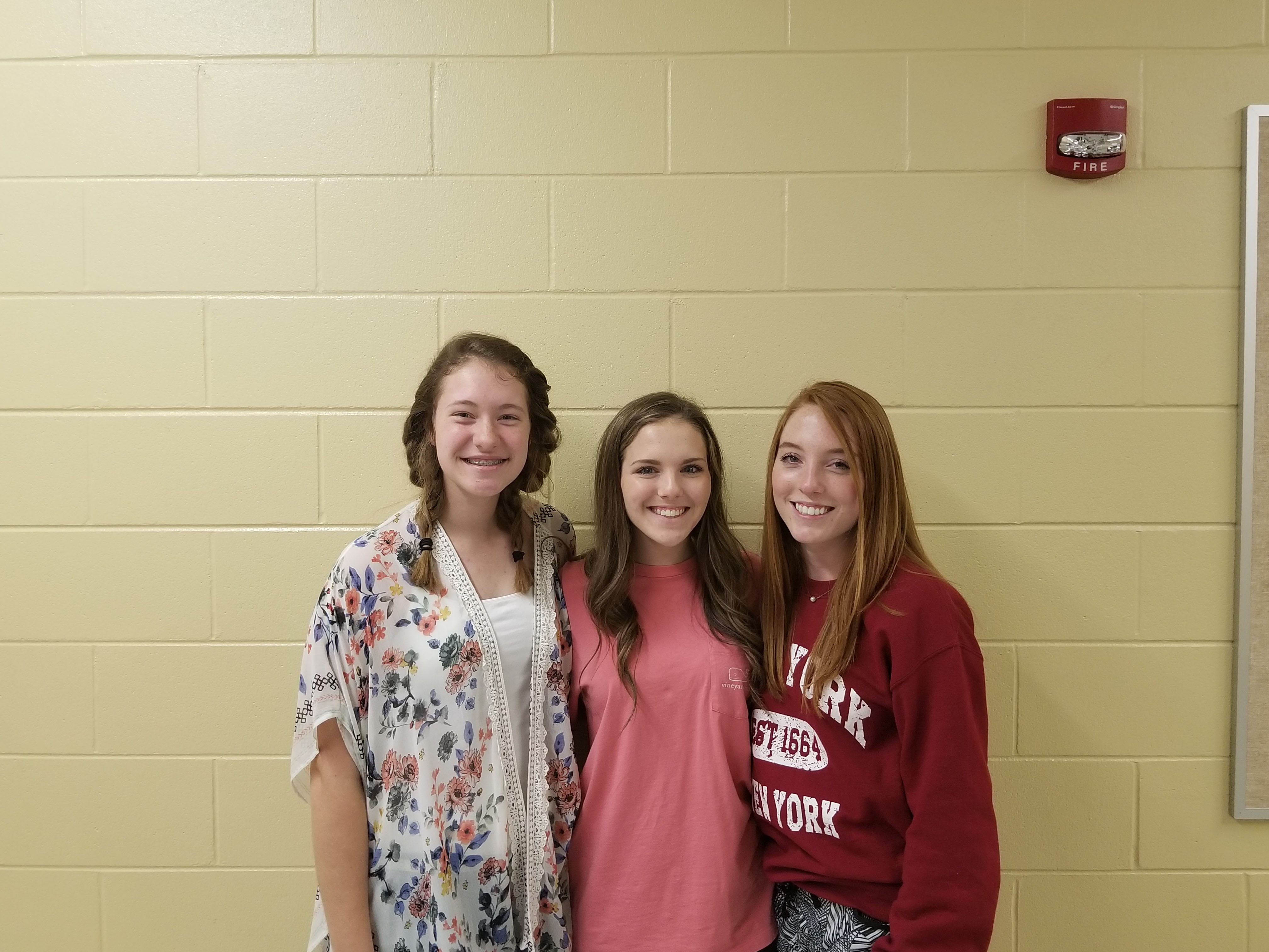 Allie, Emily, and Anna named All State Choir